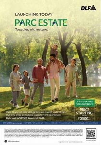 1200 sq ft NorthEast facing Plot for sale at Rs 42.00 lacs in DLF Parc Estate in Siruseri, Chennai