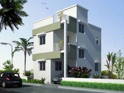 1203 sq ft 3 BHK Under Construction property Villa for sale at Rs 70.38 lacs in Amazze Abi Krishna Villas in Guduvancheri, Chennai