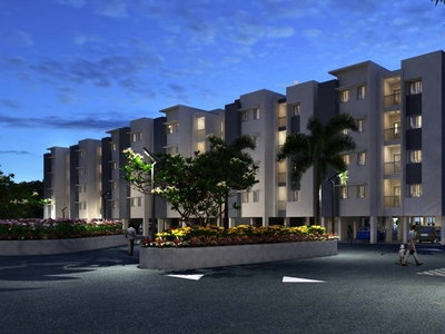 1219 sq ft 2 BHK Under Construction property Apartment for sale at Rs 45.99 lacs in CasaGrand Sereno in Thalambur, Chennai