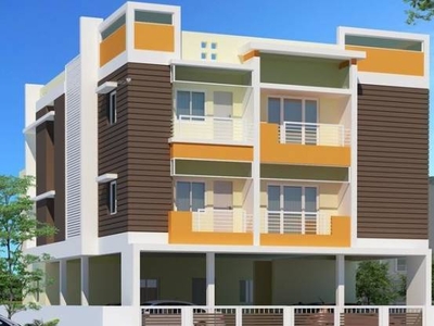 1260 sq ft 2 BHK 3T North facing Apartment for sale at Rs 56.00 lacs in Brics Ambattur 1th floor in Ambattur, Chennai