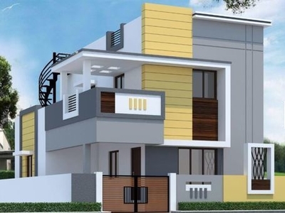 1300 sq ft 3 BHK 4T East facing Villa for sale at Rs 77.50 lacs in Project in Kundrathur, Chennai