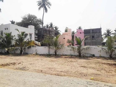 1300 sq ft South facing Plot for sale at Rs 45.50 lacs in Project in Paruthipattu Road, Chennai