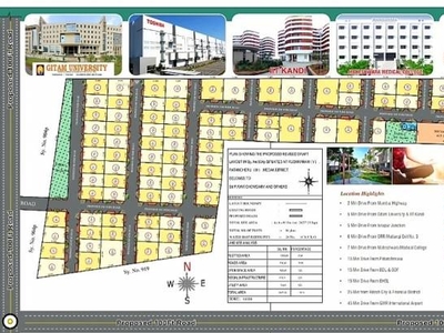 1350 sq ft East facing Plot for sale at Rs 27.00 lacs in Project in Rudraram, Hyderabad
