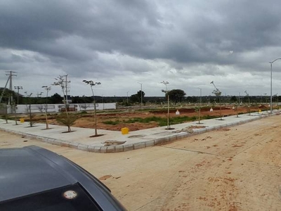 1584 sq ft East facing Plot for sale at Rs 38.72 lacs in Project in Maheshwaram, Hyderabad