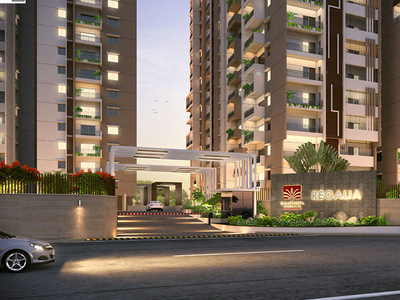 1610 sq ft 3 BHK 3T Apartment for sale at Rs 1.62 crore in Rajapushpa Regalia in Kokapet, Hyderabad