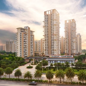 1640 sq ft 2 BHK 3T North facing Apartment for sale at Rs 1.11 crore in SS The Leaf in Sector 85, Gurgaon