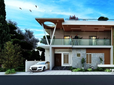 2000 sq ft 3 BHK IndependentHouse for sale at Rs 1.30 crore in GSR Asteria Pride in Kollur, Hyderabad