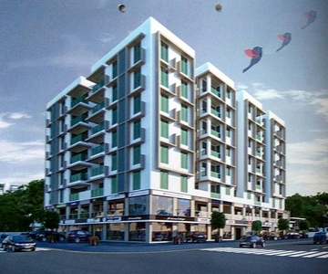 2160 sq ft 3 BHK 3T North facing Apartment for sale at Rs 1.30 crore in La Gracia 7th floor in Memnagar, Ahmedabad