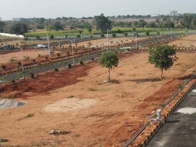 2403 sq ft East facing Plot for sale at Rs 45.39 lacs in Bhashyam Premium County in Tukkuguda, Hyderabad