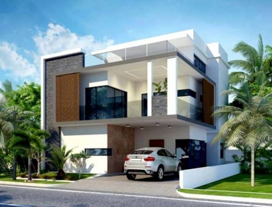 3040 sq ft 4 BHK 5T East facing Villa for sale at Rs 1.76 crore in Abhinandhana Lorena in Kollur, Hyderabad