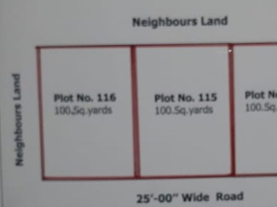 3600 sq ft Plot for sale at Rs 30.00 lacs in Project in Moinabad, Hyderabad