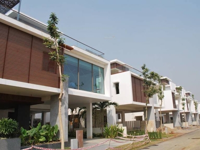 5066 sq ft 4 BHK 4T West facing Completed property Villa for sale at Rs 6.00 crore in EIPL River Edge Villas in Kokapet, Hyderabad