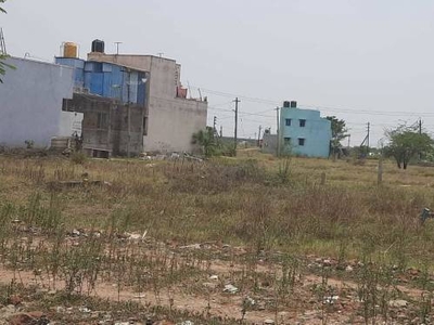 600 sq ft East facing Plot for sale at Rs 7.80 lacs in Redhills registration office near low budget residential plots for Sale in Red Hills, Chennai