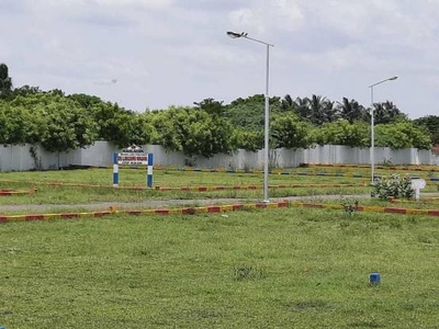 600 sq ft NorthEast facing Plot for sale at Rs 6.00 lacs in Lakshmi Nagar Hanumanthapuram Singaperumal koil investment plots in Singaperumal Koil, Chennai