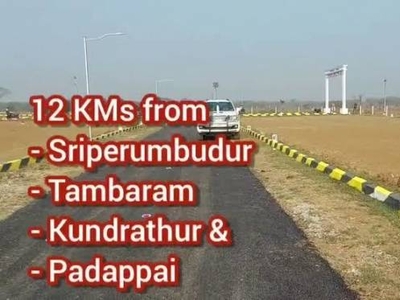 600 sq ft Plot for sale at Rs 12.00 lacs in Project in Sriperumbudur, Chennai