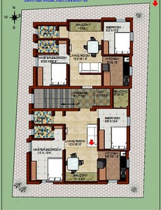 759 sq ft 2 BHK 2T East facing Apartment for sale at Rs 65.00 lacs in Project in Padi, Chennai