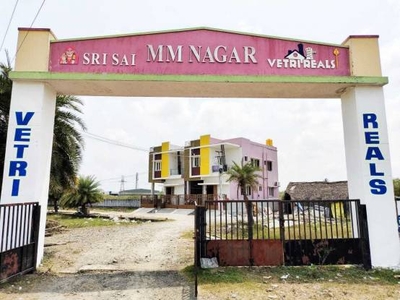 800 sq ft North facing Plot for sale at Rs 19.20 lacs in Sri Sai MM Nagar Vandalur Rathinamangalam in Vandalur Kelambakkam Road, Chennai