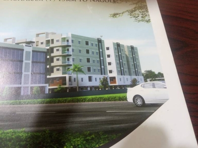 880 sq ft 2 BHK 2T Apartment for sale at Rs 28.06 lacs in Parijatha Elite in Ghatkesar, Hyderabad