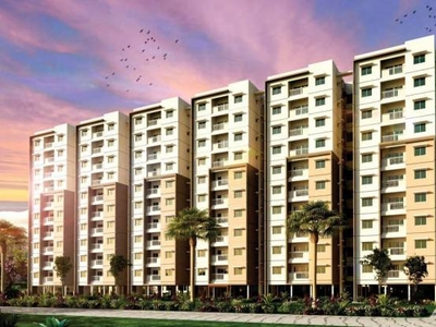 941 sq ft 2 BHK 2T East facing Completed property Apartment for sale at Rs 44.51 lacs in Provident Kenworth 6th floor in Rajendra Nagar, Hyderabad