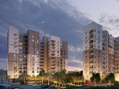 1010 sq ft 2 BHK 2T Apartment for sale at Rs 75.93 lacs in Srijan Natura 4th floor in New Alipore, Kolkata