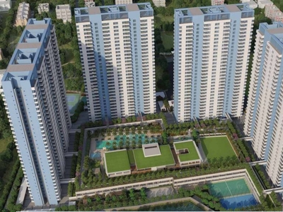 1103 sq ft 3 BHK Under Construction property Apartment for sale at Rs 1.32 crore in Kumar Parc Residences A1 in Hadapsar, Pune