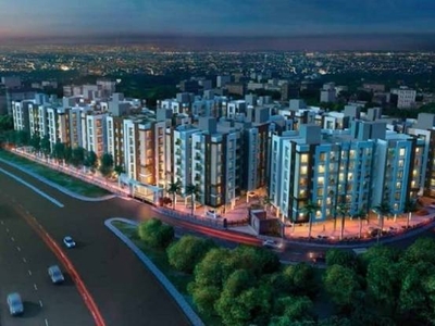 1157 sq ft 3 BHK 3T Apartment for sale at Rs 55.00 lacs in Loharuka Freshia 2th floor in Rajarhat, Kolkata