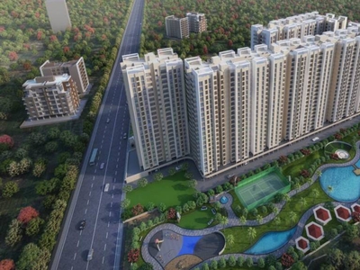 1343 sq ft 4 BHK Under Construction property Apartment for sale at Rs 1.32 crore in Silver Gardenia in Moshi, Pune