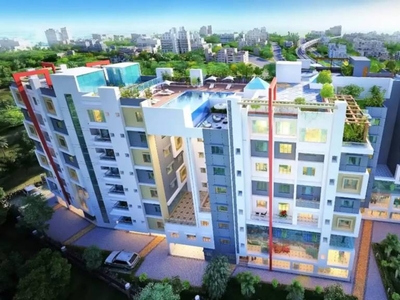 1381 sq ft 3 BHK 2T Apartment for sale at Rs 1.17 crore in Indicon Neer Apartment 1th floor in Garia, Kolkata