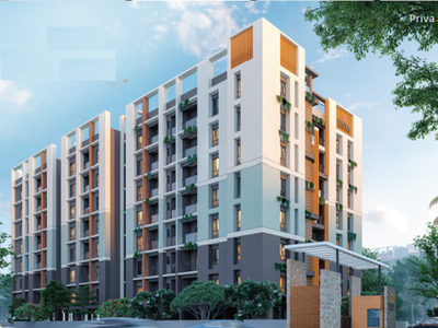 1383 sq ft 3 BHK 3T Apartment for sale at Rs 95.00 lacs in Manor Priva 5th floor in New Town, Kolkata