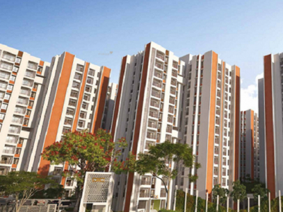 1940 sq ft 4 BHK 4T Apartment for sale at Rs 1.06 crore in DTC CapitalCity 10th floor in Rajarhat, Kolkata