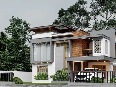 1950 sqft new modern villa near pukkattupady