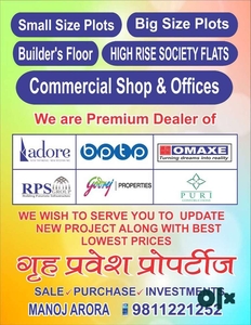 2 BHK, BPTP PARK FLOOR , LIFT,PARK,CAR PARKNG, GATED SOCIETY,LOAN