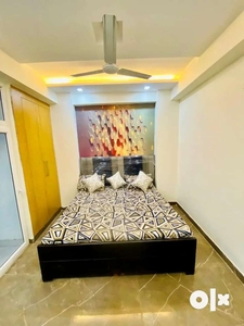 2bhk semi furnished 3 tier security ready to move noida extension