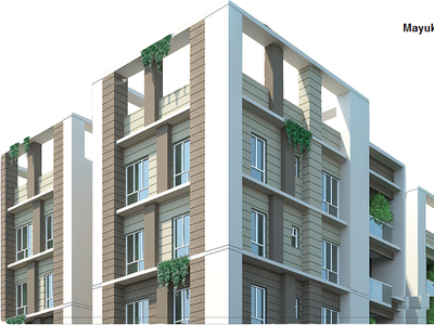 841 sq ft 2 BHK 2T Apartment for sale at Rs 34.48 lacs in Mani Mayukkh 2th floor in Sonarpur, Kolkata