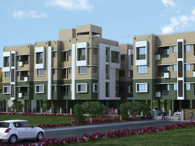 980 sq ft 2 BHK Completed property Apartment for sale at Rs 49.00 lacs in Essquare Parnashree in Behala, Kolkata