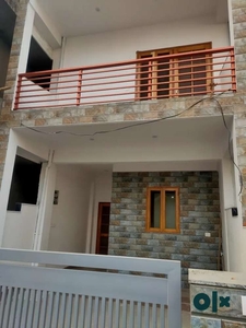 Independent duplex house on 30 feet wide road