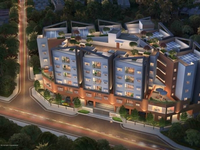 1208 sq ft 3 BHK 3T Apartment for sale at Rs 1.04 crore in Rajparis Diamond in Mogappair, Chennai