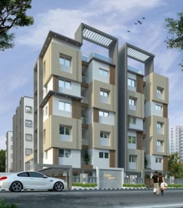 1231 sq ft 3 BHK 3T North facing Apartment for sale at Rs 75.00 lacs in Royal Elite 1th floor in Iyyappanthangal, Chennai