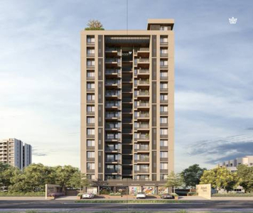 1348 sq ft 2 BHK 2T Apartment for sale at Rs 48.62 lacs in Aksharth Elegance in Chandkheda, Ahmedabad