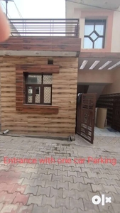 2BHK (Duplex)with car parking, sewerage & 25 ft wide street for sale.