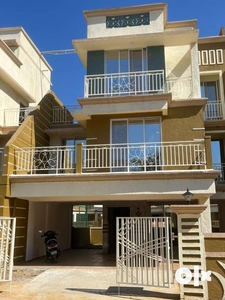 3Bhk unfurnished row house for rent at 25k and 1lac deposit.