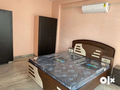 One room kitchen attached lat bath fully furnished flat for Available