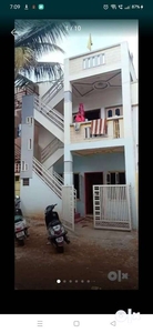 semi furnished 2bhk ground floor house with solar and ample parking