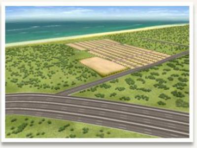 Beach plots for sale at ECR,chen For Sale India
