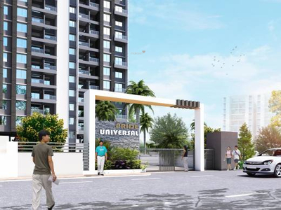 1013 sq ft 2 BHK 2T Apartment for sale at Rs 63.00 lacs in Swastik Pride Universal in Thergaon, Pune