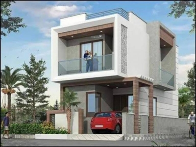 1050 sq ft 2 BHK Under Construction property Villa for sale at Rs 44.99 lacs in Rahul Emerald Villa in Kelambakkam, Chennai