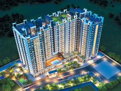 1100 sq ft 2 BHK 2T East facing Apartment for sale at Rs 80.00 lacs in Akanksha The Camelia in Wakad, Pune