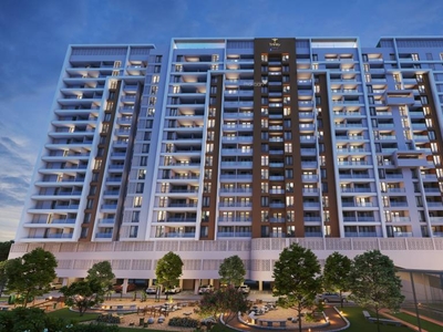 1100 sq ft 3 BHK Under Construction property Apartment for sale at Rs 1.34 crore in Engineers The Trinity in Kharadi, Pune