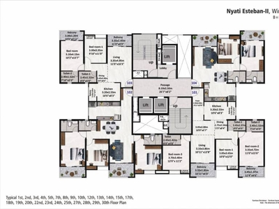 1150 sq ft 2 BHK 2T Apartment for sale at Rs 75.00 lacs in Nyati Esteban I in Undri, Pune