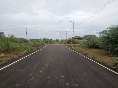 1200 sq ft NorthWest facing Completed property Plot for sale at Rs 44.40 lacs in Project in Puzhal, Chennai
